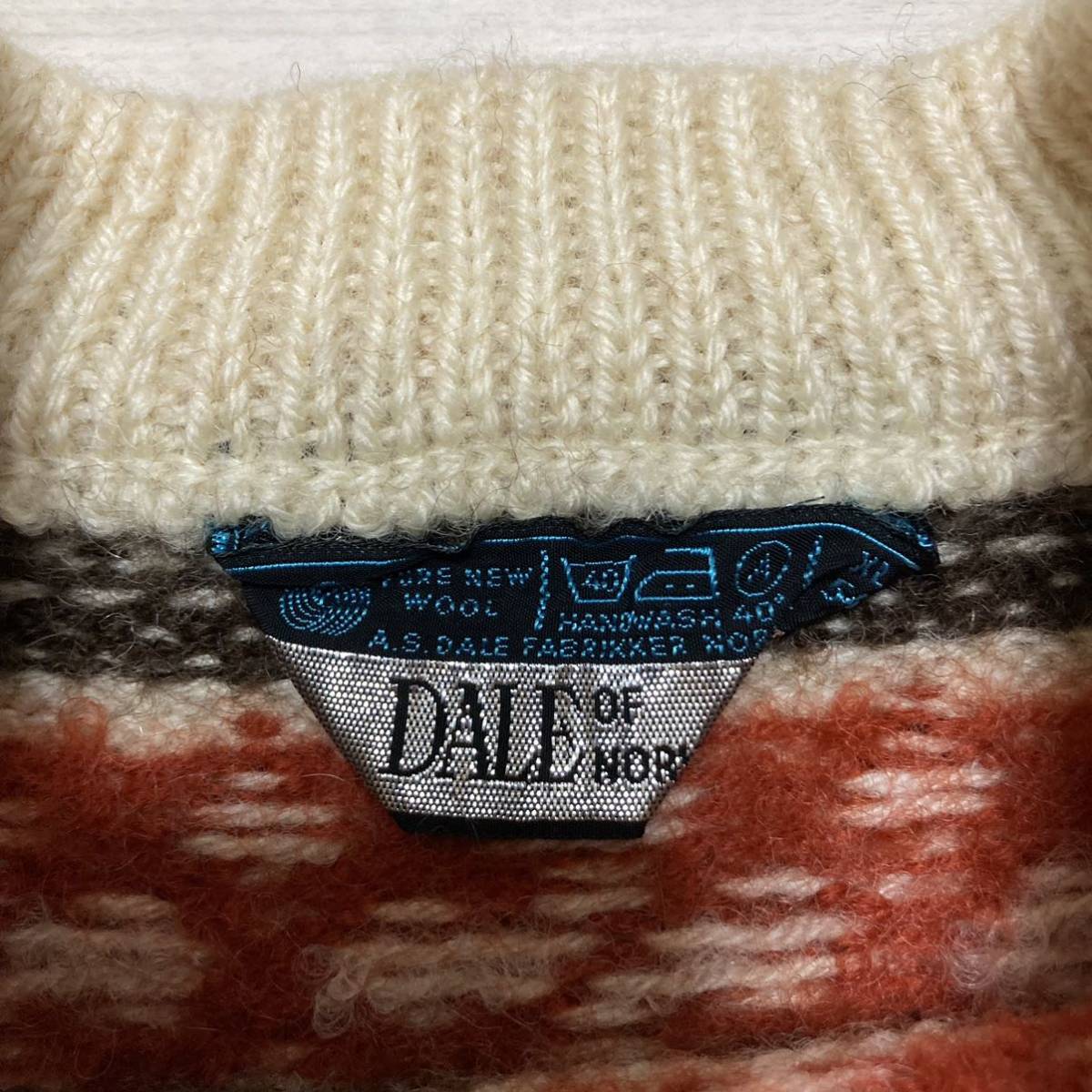 80s Vintage DALE OF NORWAY ノルディックニットセーター 54 XL