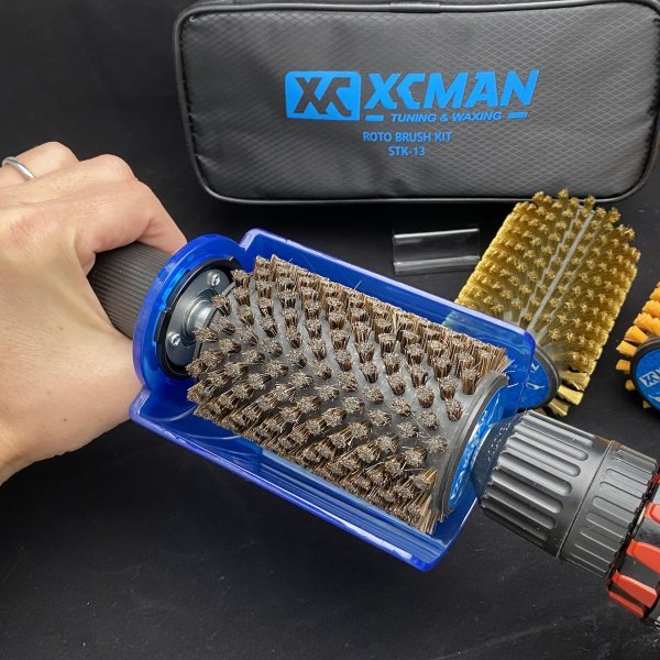 Yahoo!オークション - XCMAN ロトブラシセット（馬毛 ブロンズ ソフト