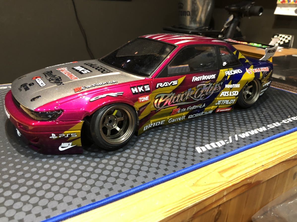 Yahoo!オークション - アディクション S13シルビア 未使用塗装済み ボ