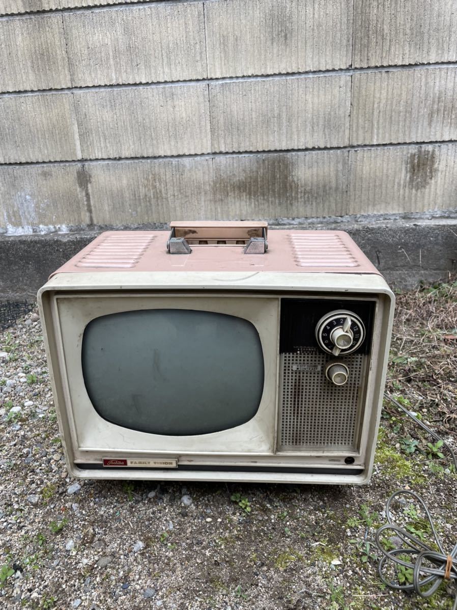 Yahoo!オークション - 昭和レトロ アンティーク カラーテレビ 真空管 T