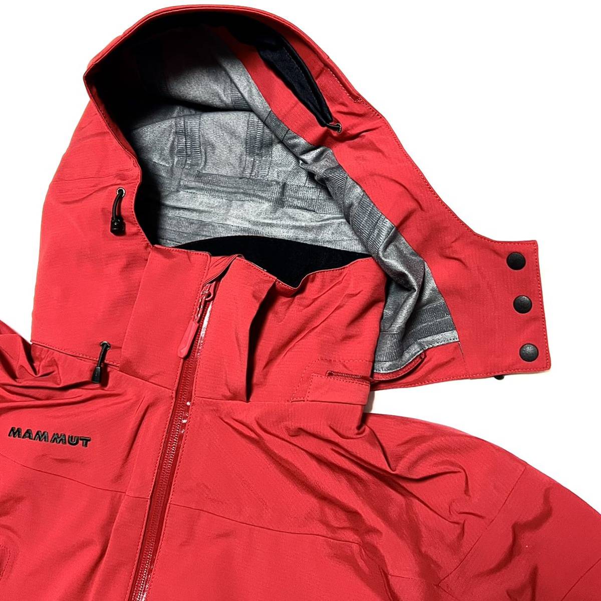 XL 新品 マムート 防水 ゴアテックス アイスフォール 赤 ジャケット 雪