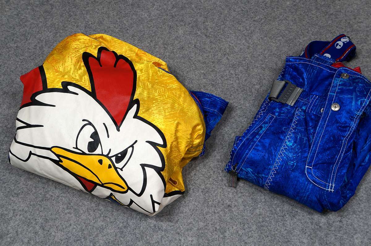 エレッセ ellesse スキーウェア フランス代表 ココリコ ニワトリ