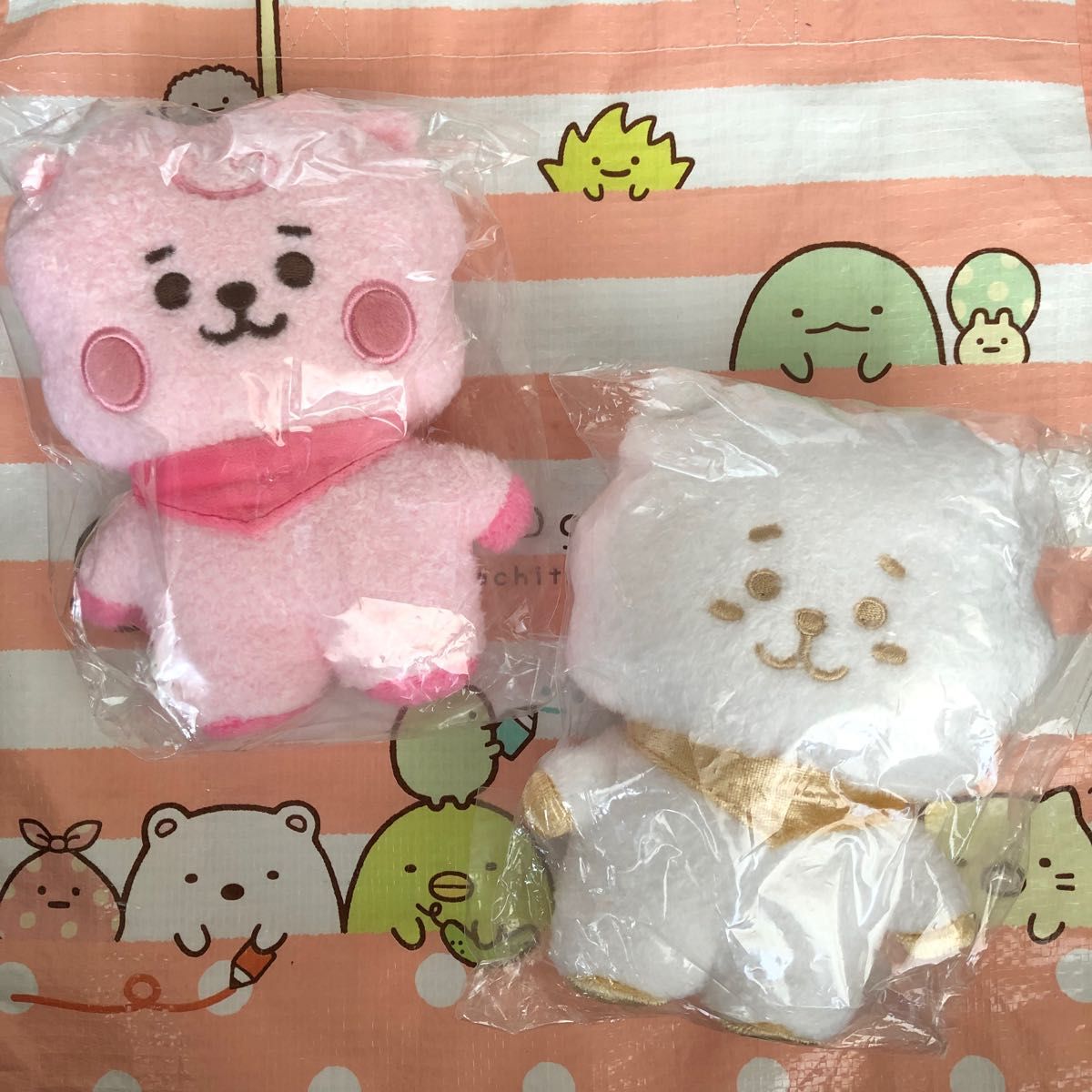 BT21 たっとんベビー ピンクぬいぐるみ S コンプリート 7点セット BT21
