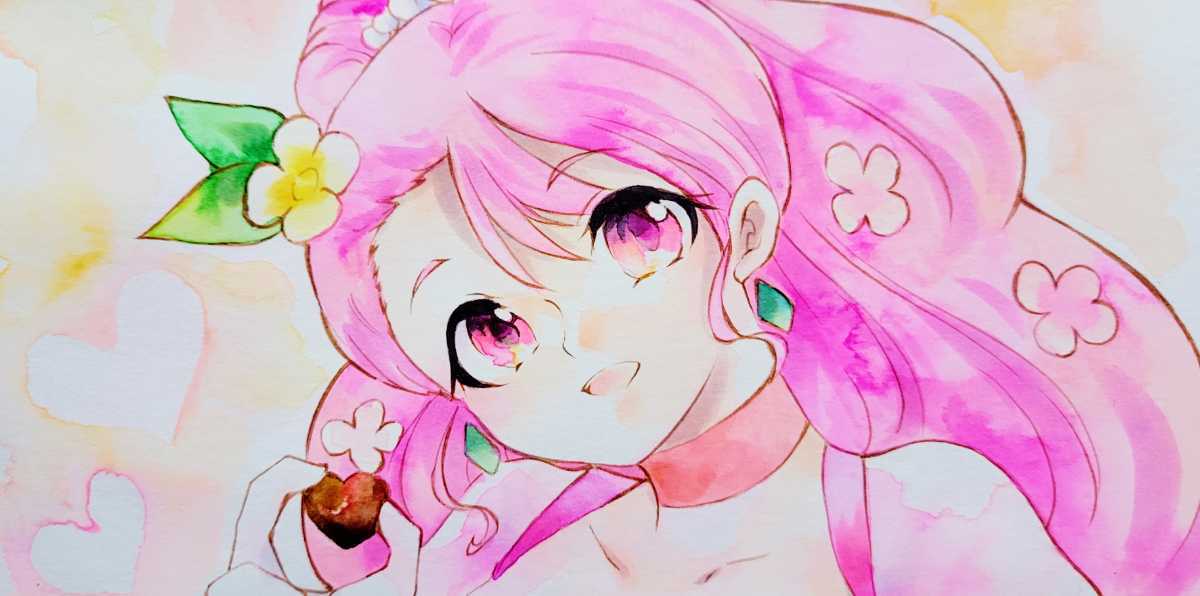 Yahoo!オークション - 同人手描きヒーリングっとプリキュアイラスト「