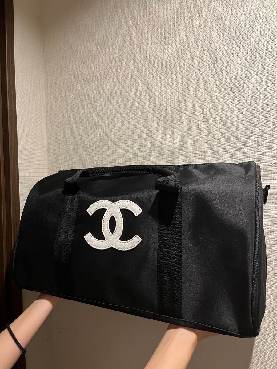 CHANEL シャネル ノベルティ ボストンバッグ ショルダーバッグ｜Yahoo