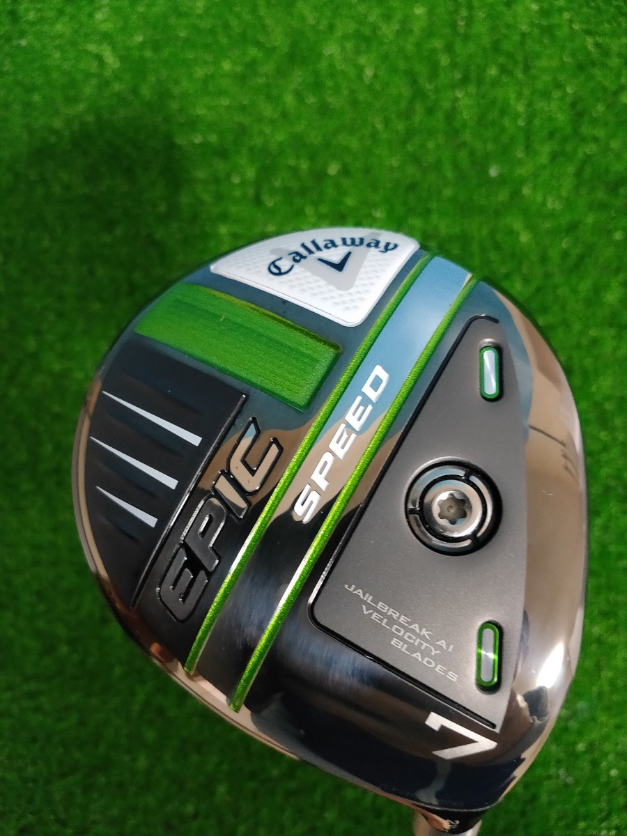 工場 ツアー支給品 キャロウェイ エピックスピード 7w 21° ベンタス7X