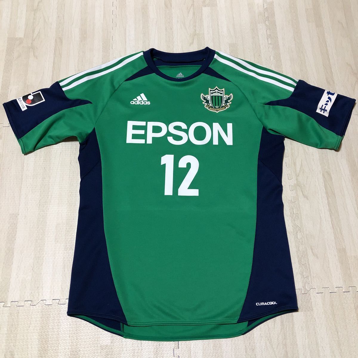 美品】松田直樹氏 松本山雅FC 2012 正規品 ユニフォーム S 2025年