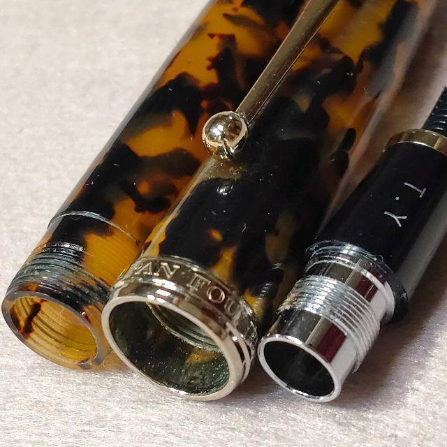 セーラー FOUNDED 1911 べっ甲柄 万年筆 貴重廃盤品名入 33201｜Yahoo