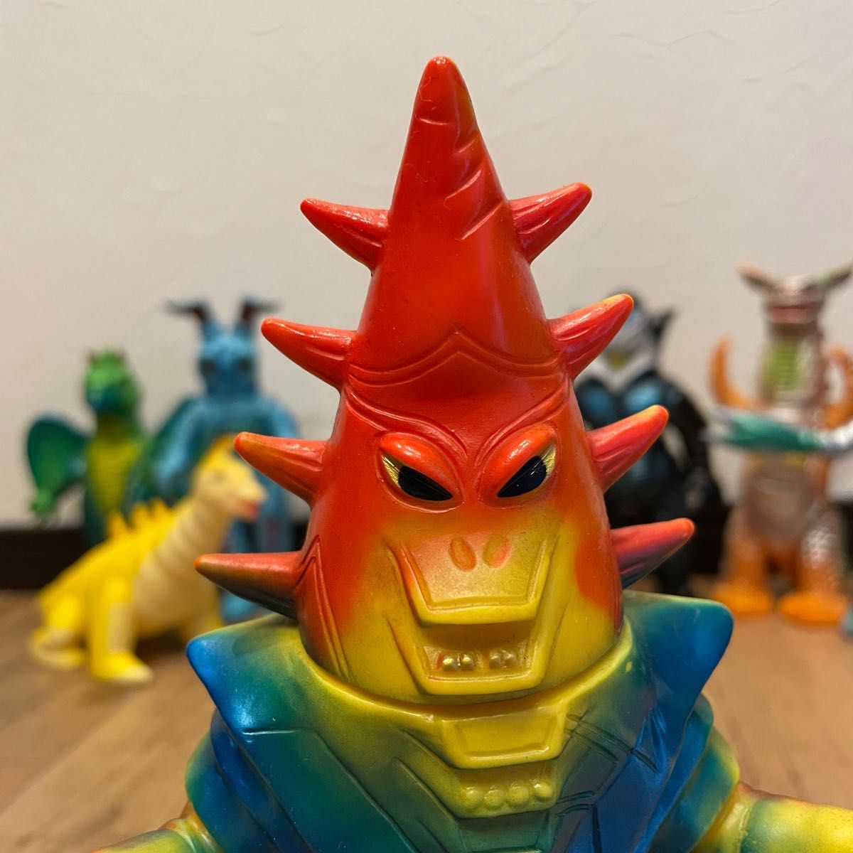 激レア ササヒラー ブルマァク ソフビ 宇宙怪人 ウルトラマン怪獣