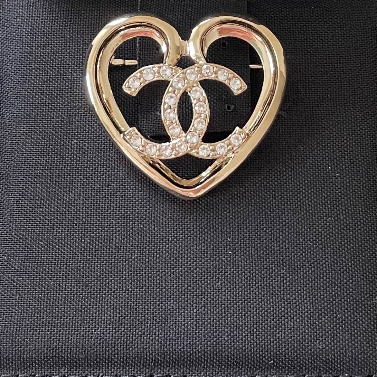CHANEL 今期 完売 ハート ブローチ 新品 シャネル ゴールド｜Yahoo