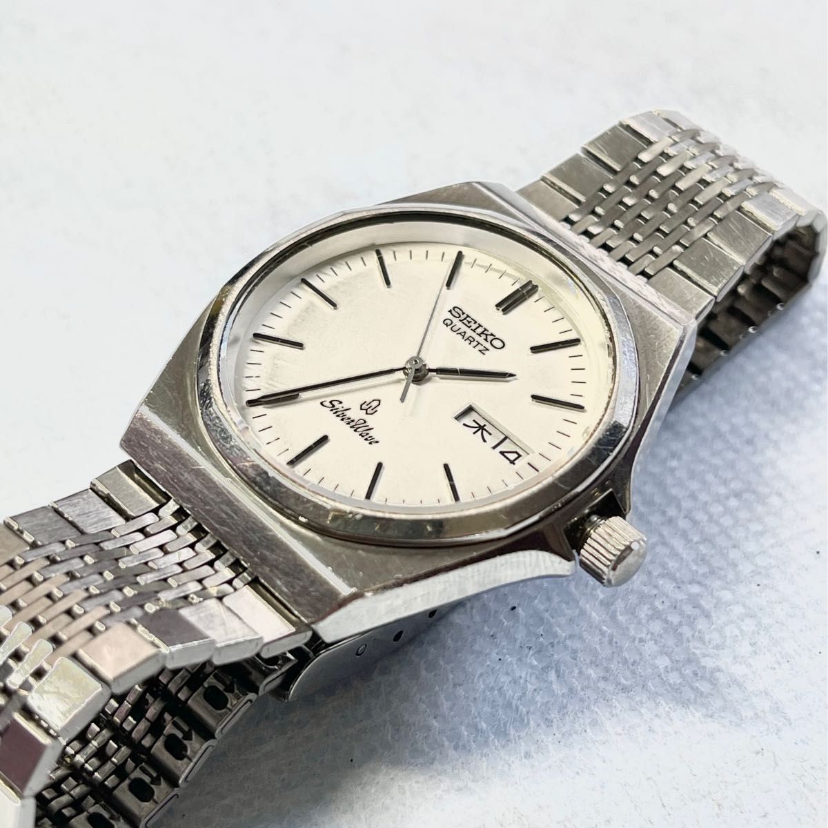 稼働 セイコーシルバーウェーブ 諏訪精工舎製 1980年代 SEIKO silver