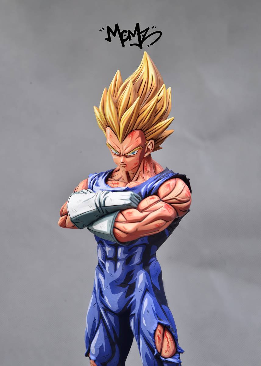 Yahoo!オークション - ドラゴンボール GROS ベジータ 2次元塗装 リペイ