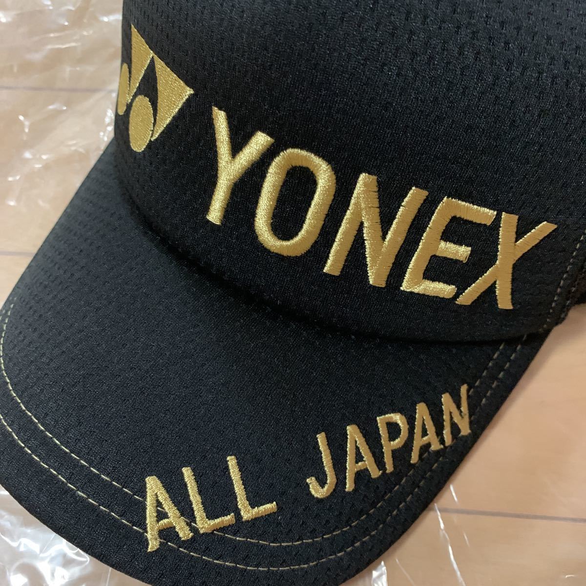 新品】2023インハイ限定ヨネックス帽子キャップyos23069ソフトテニス黒