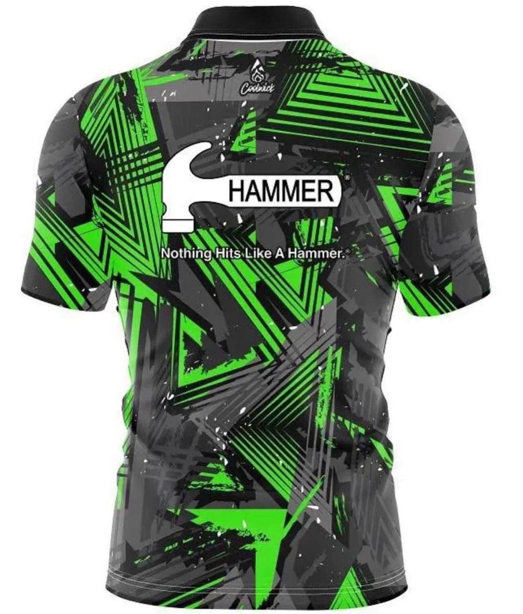 ✨新品✨ボウリングウェア 2XLサイズ Hammer 宇宙 カラフル 大きめ