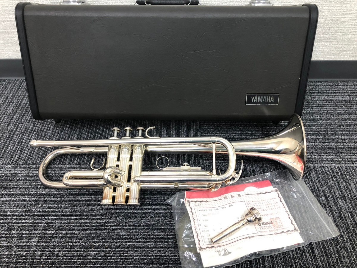 YAMAHA ヤマハ トランペット YTR-136 管楽器 ケース マウスピース