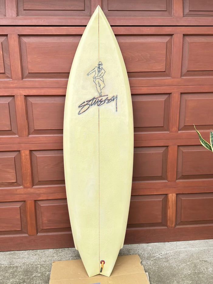 Yahoo!オークション - 80s stussy surfboard twin ステューシーサーフ