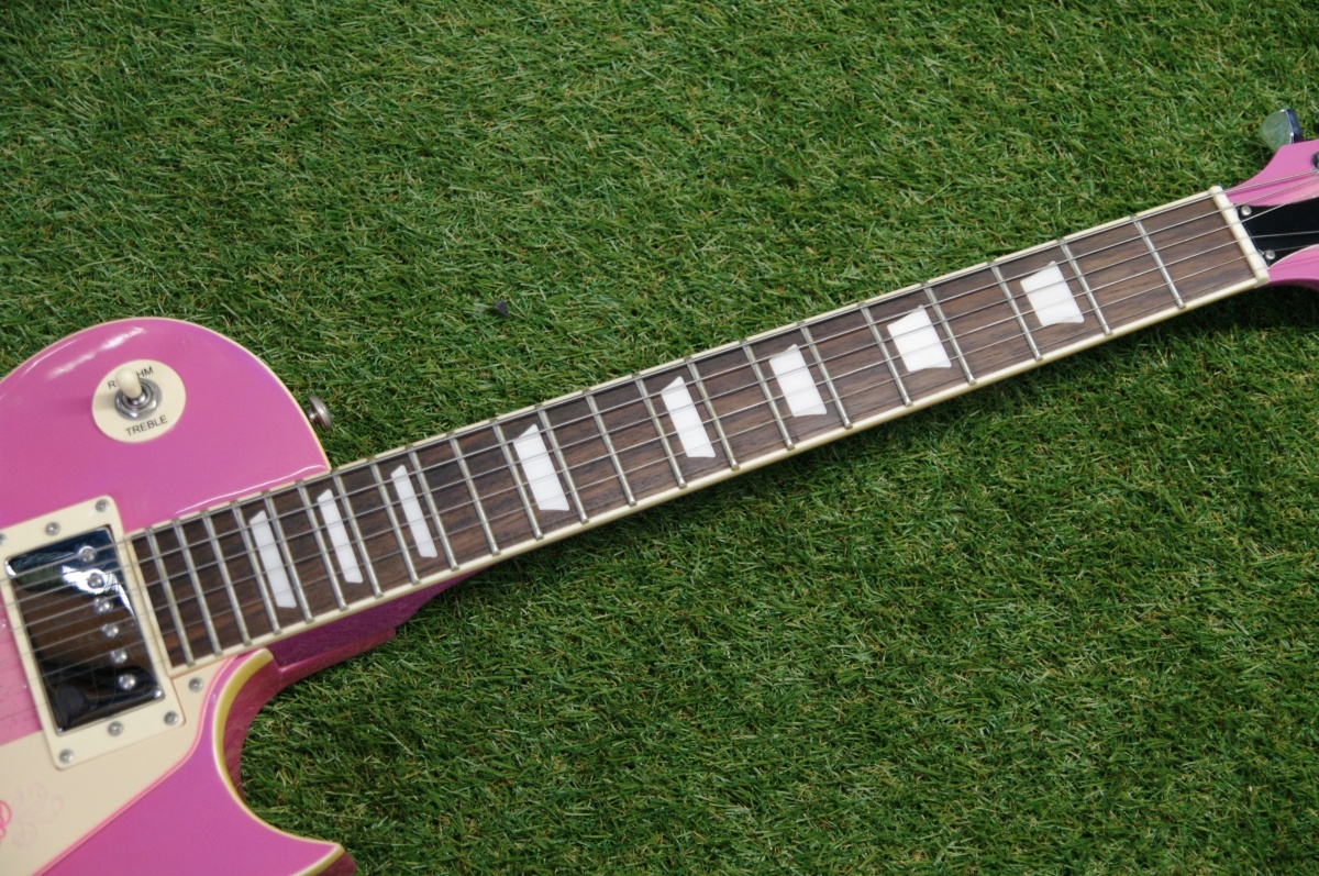 Yahoo!オークション - GYPSY ROSE GRE-2K ピンク レスポールタイプ エ