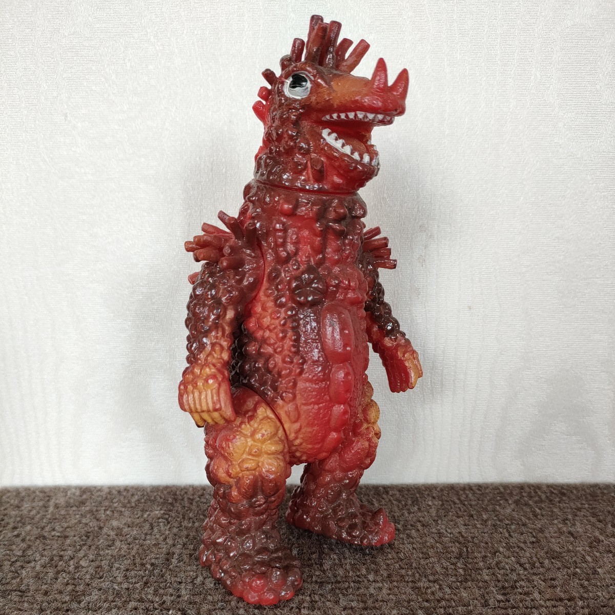 ベロクロン ソフビ ポピー レトロ キングザウルスシリーズ 足製 ポピー