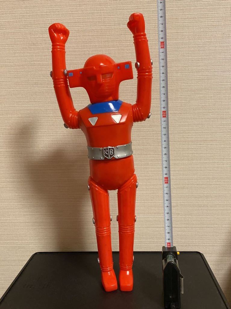 昭和レトロ 当時物 レッドバロン バイキング三世 ブルマァク ソフビ