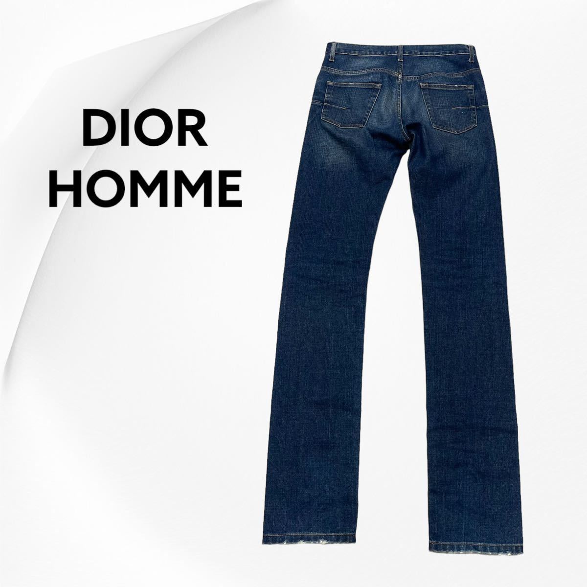 DIOR HOMME ディオールオム 05SS ベック期 泥加工 デニムジーンズ