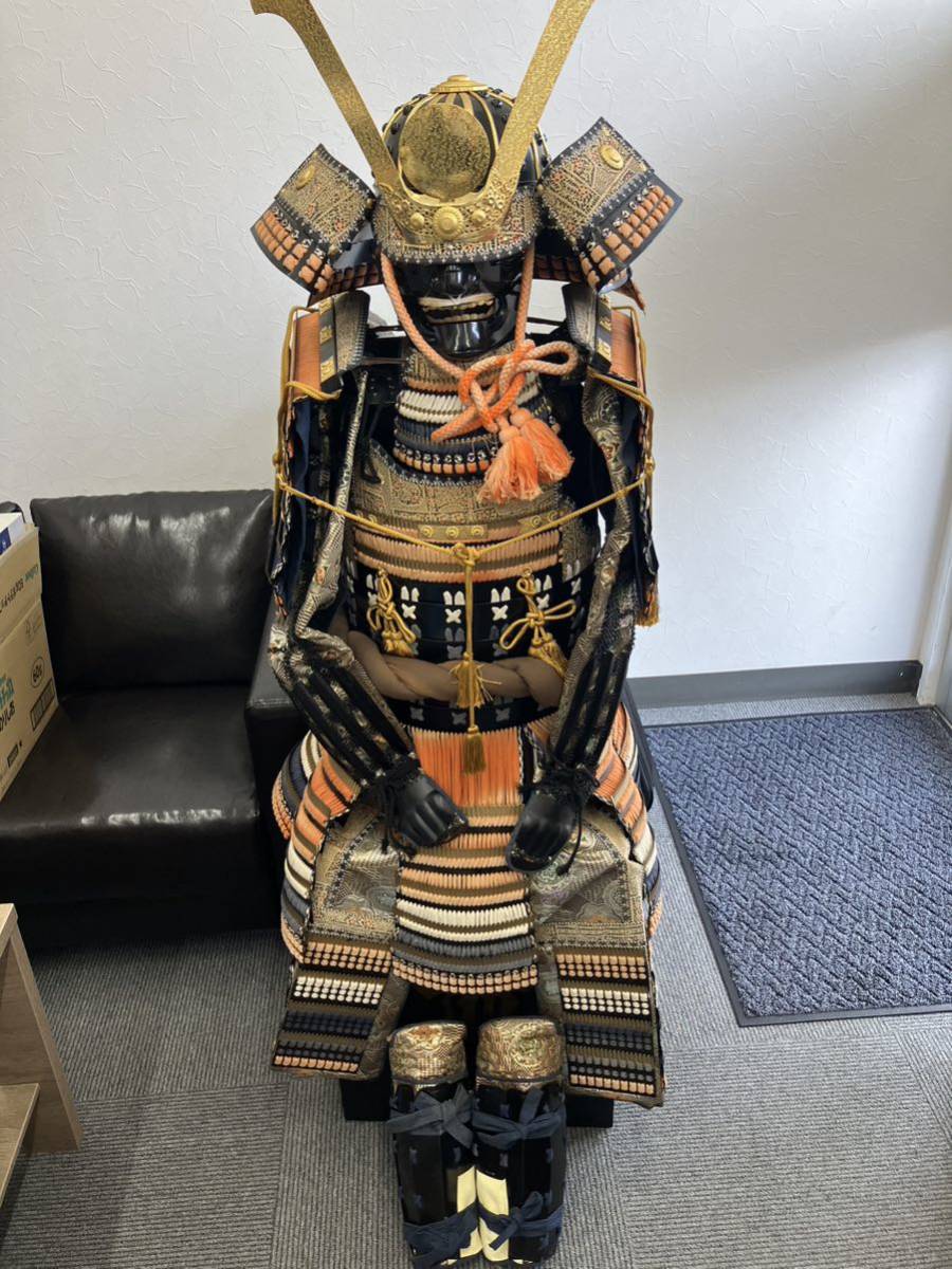 Nao3さま専用☆全国送料無料☆黒胴当世素掛大鎧☆