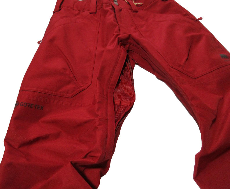 BURTON バートン Ballast ゴアテックス パンツ Sサイズ レッド 赤