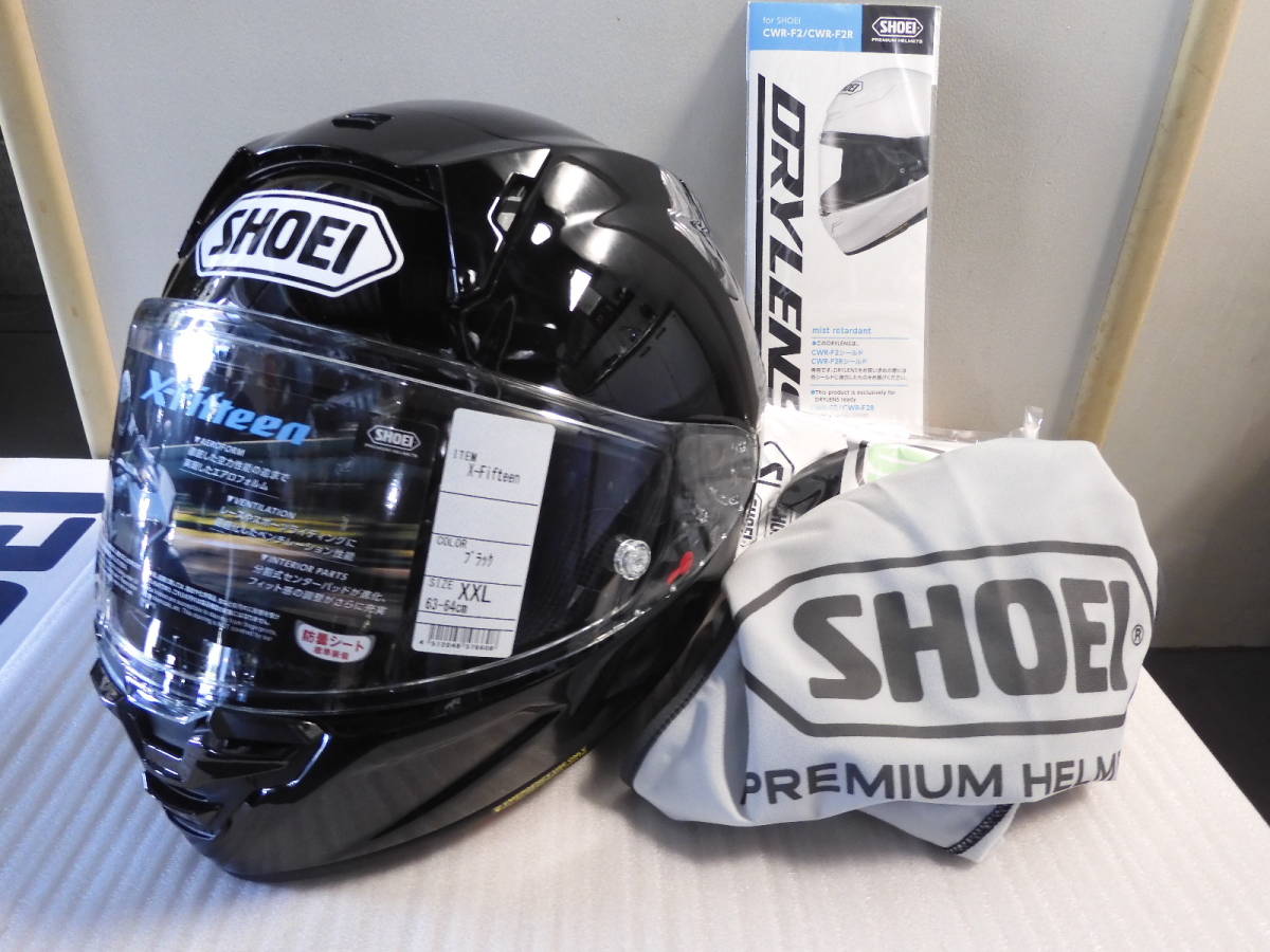 SHOEI X-15 ショウエイ X-Fifteen ブラック XXLサイズ （63-64cm