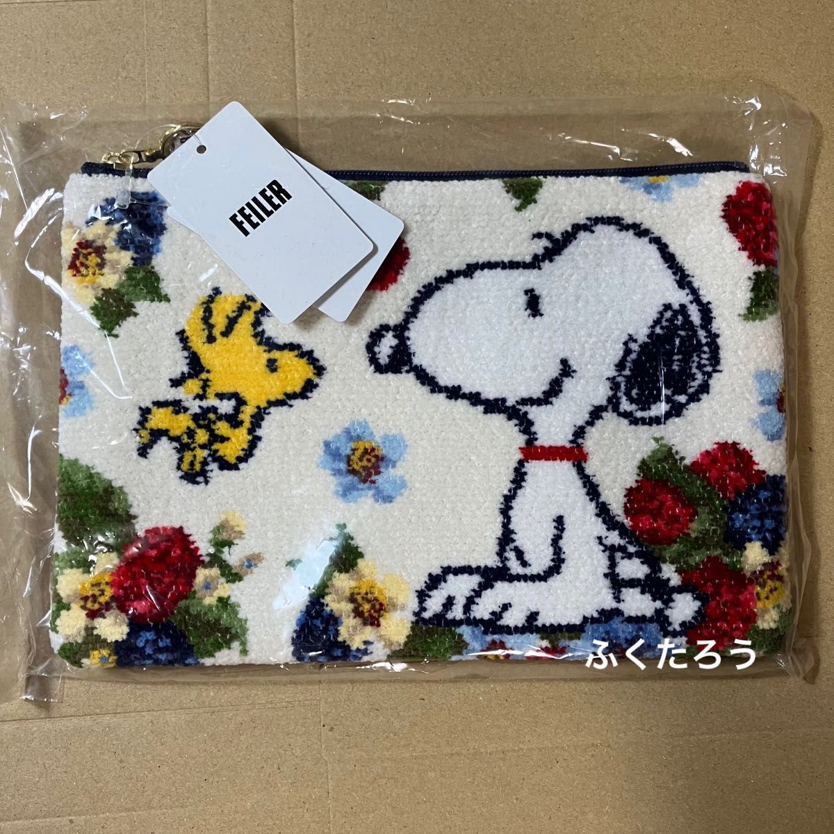 FEILERフェイラー PEANUTS ピーナッツ コラボ ポーチ ボージャルダン