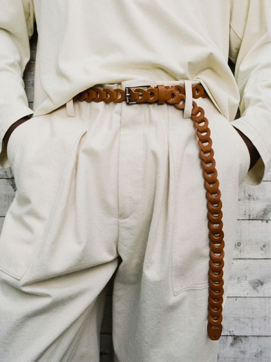 Llife LEATHER CHAIN BELT LIDNM げんじ ベルト｜Yahoo!フリマ（旧