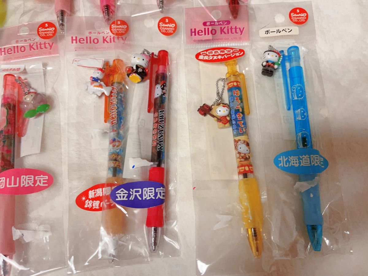 ハローキティ ご当地 ボールペン 14本セット まとめ売り ハローキティ