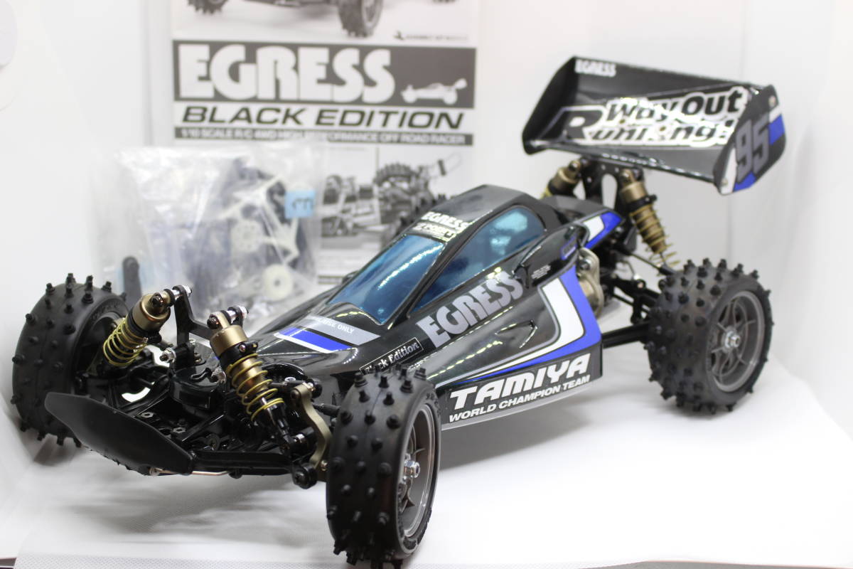 Yahoo!オークション - タミヤ 1/10RCバギー イグレスブラックエディシ