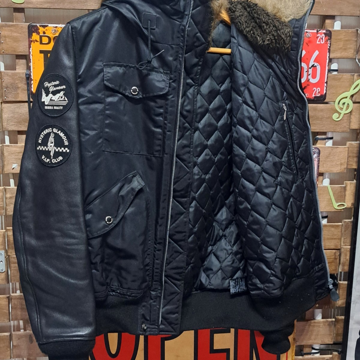 定価￥83 600】HYSTERIC GLAMOUR ヒステリックグラマー プリマロフト