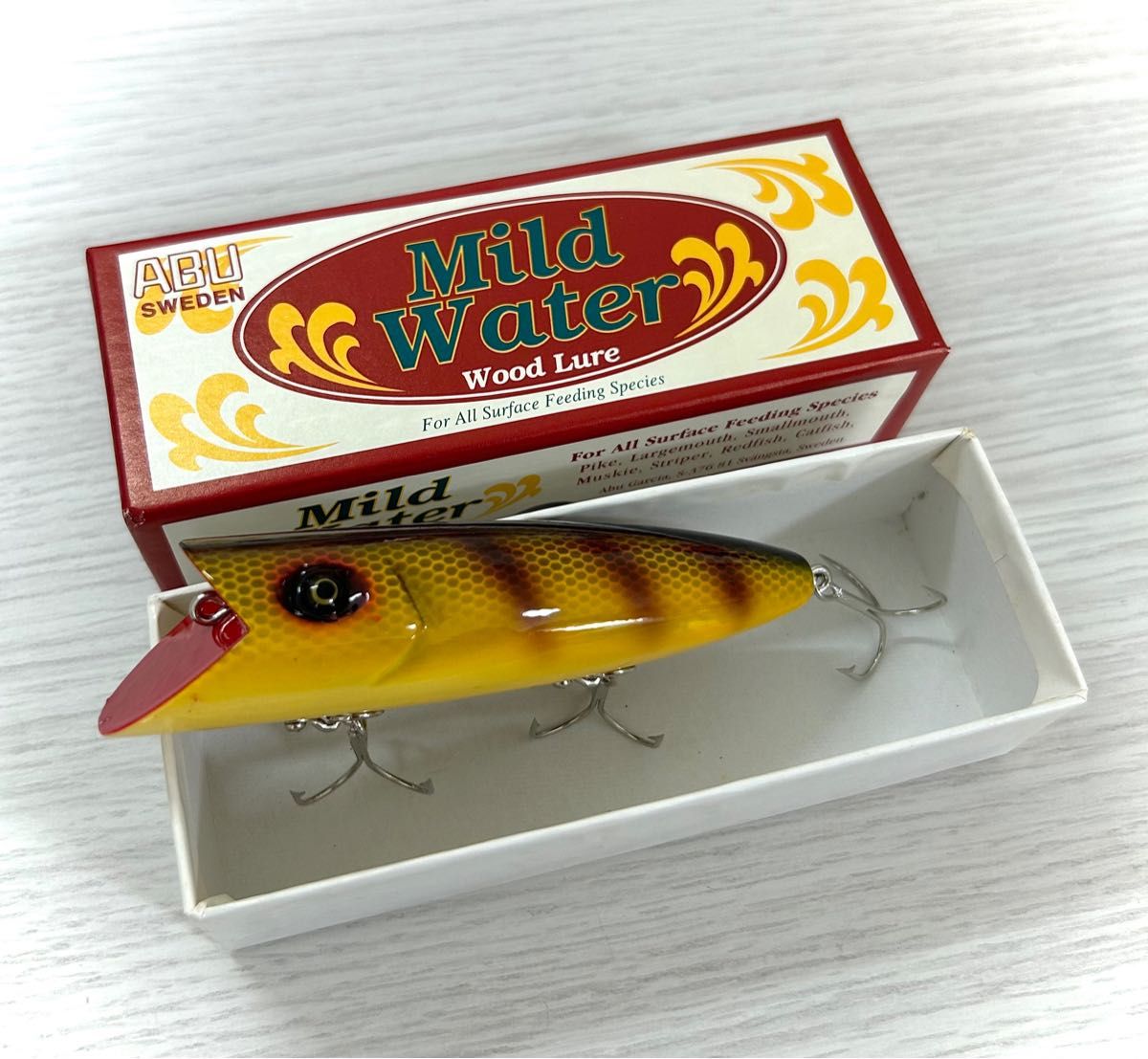 ABU Mild Water RED HEAT トップウォーター オールドルアーとZEAL 2007