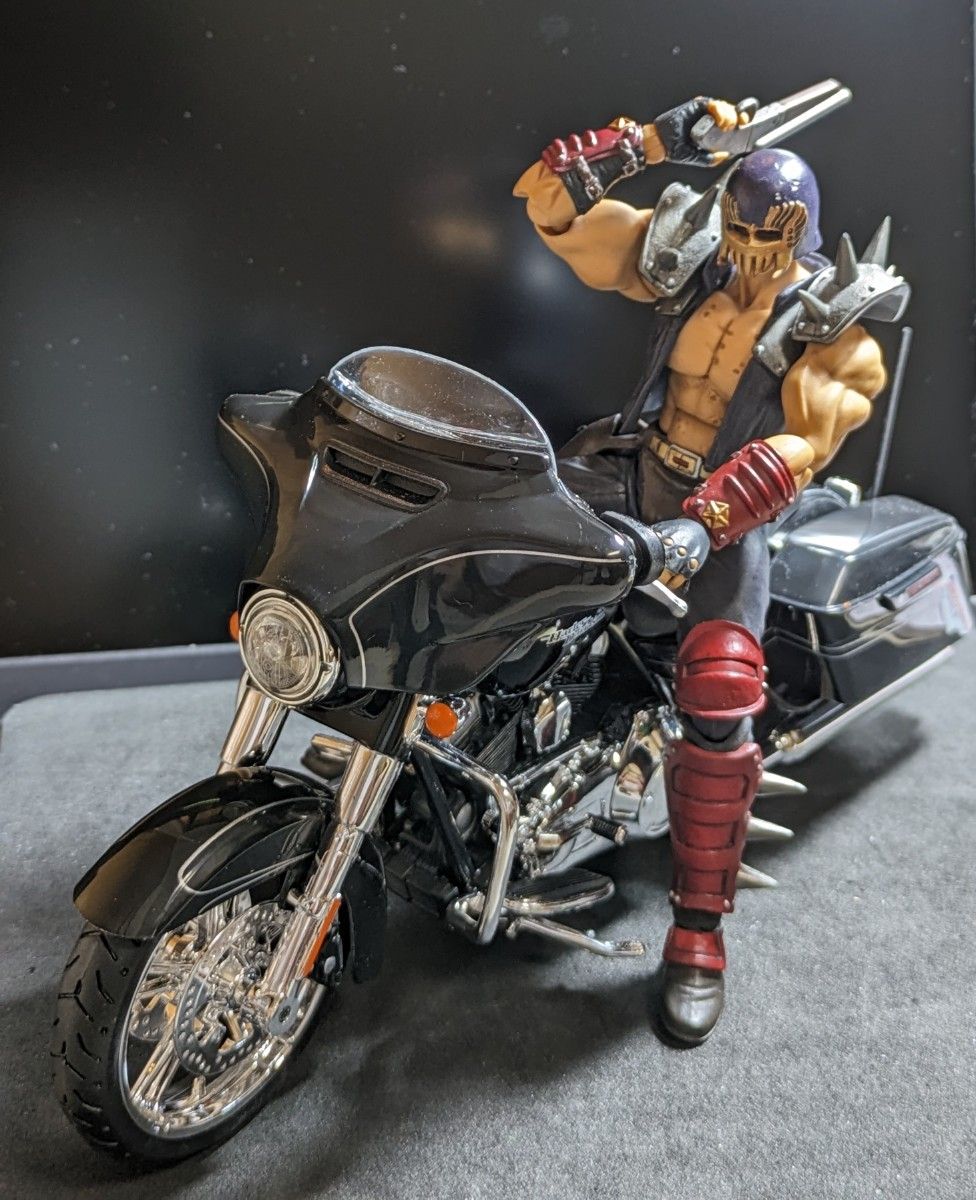 北斗の拳 ジャギ バイク付 リボルテック フィギュア マイスト ハーレー