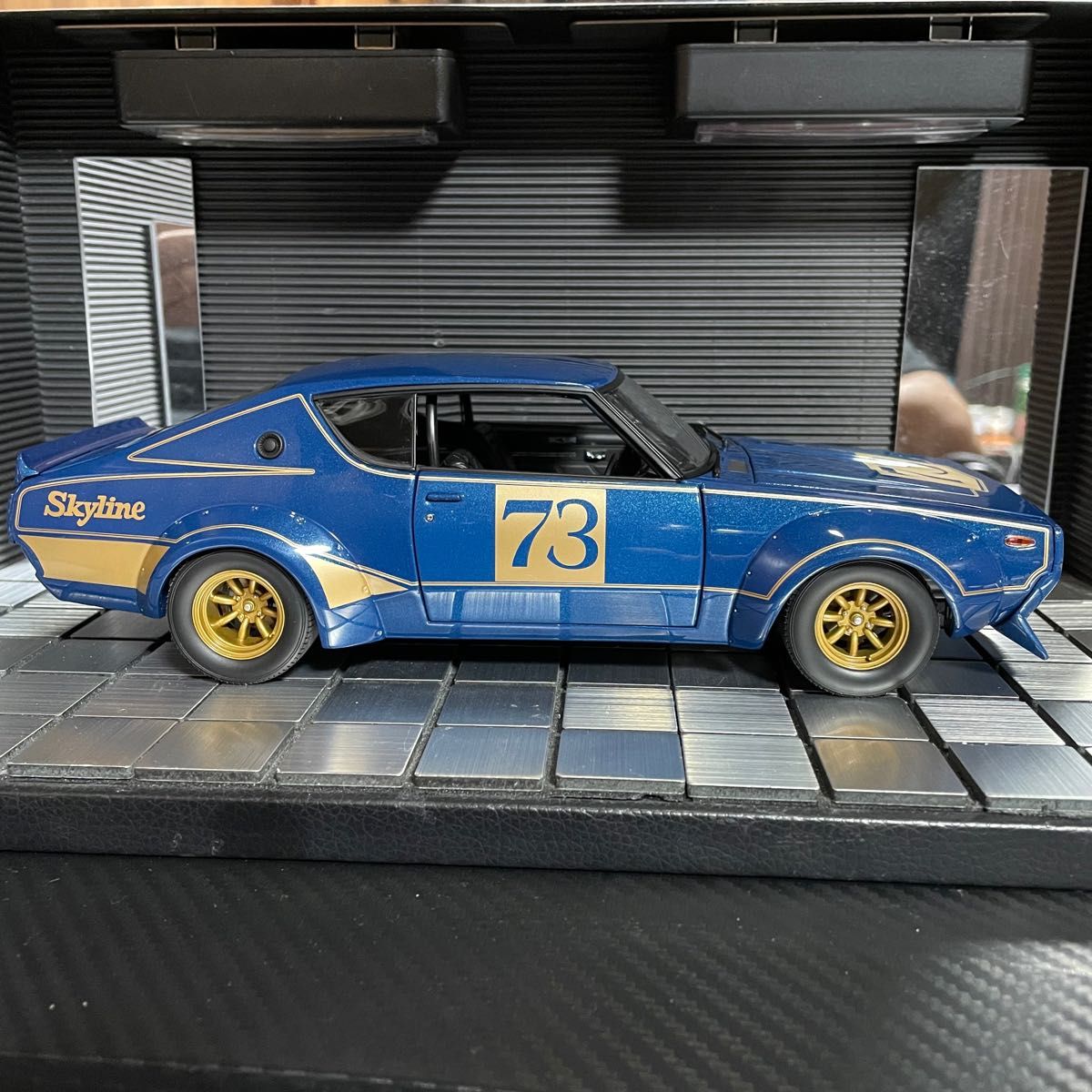 絶版未展示品 京商 1/18 日産 スカイライン 2000GT-R(KPGC110) RACING