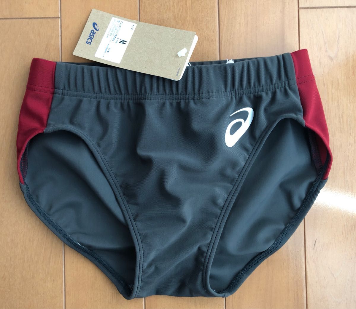新品Mサイズ】アシックス 女子陸上ユニフォーム上下セット エンジ色