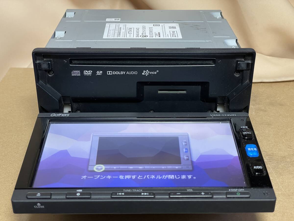 ホンダ 純正ナビ Gathersギャザズ VXM-174VFi(JVC KENWOOD製/7インチ