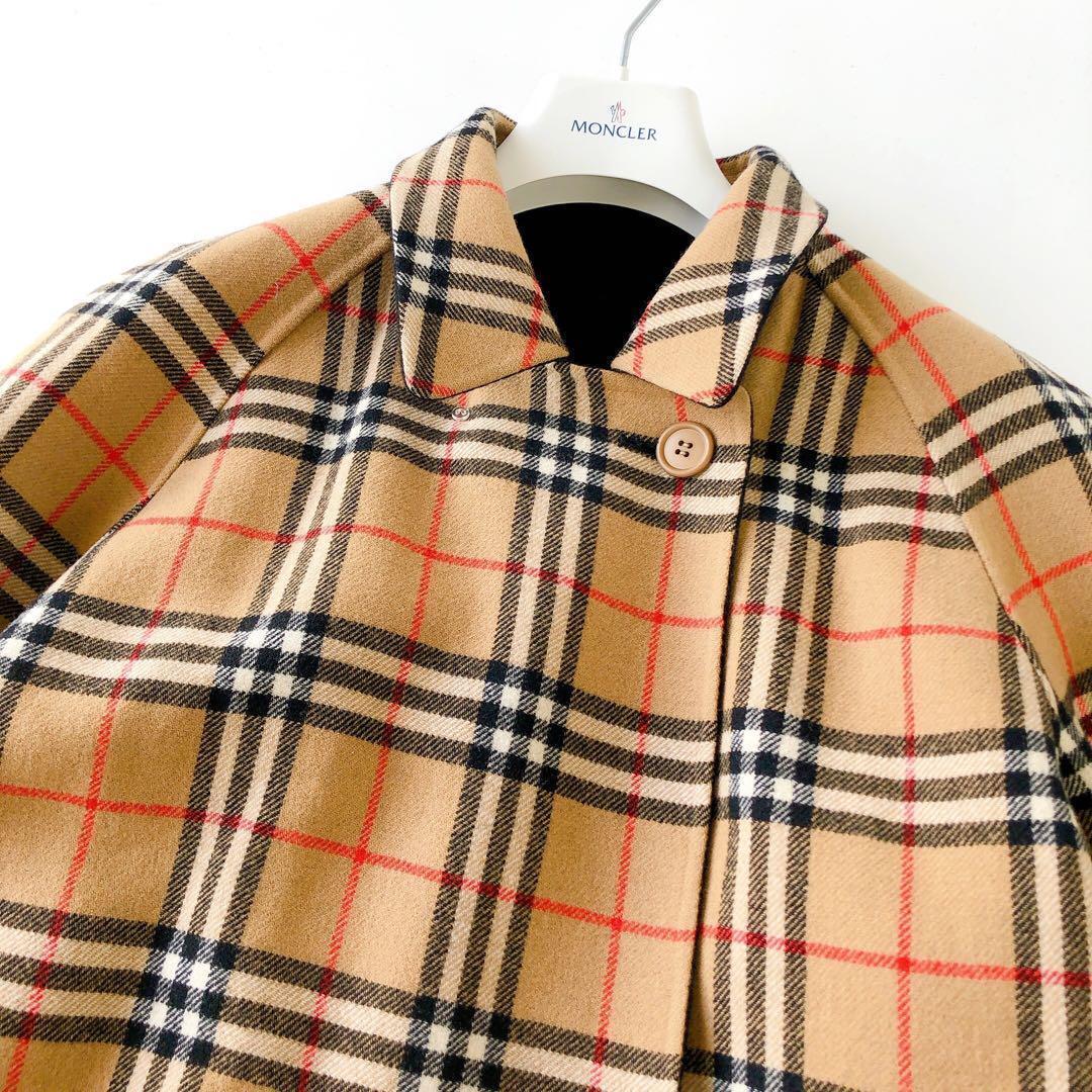 Burberry バーバリーズ『金ボタン ダブルコート size7AR』FNA38-009
