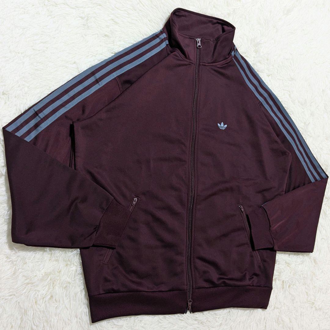 adidas トラックジャケット ボルドー XL 希少カラー adidas トラック