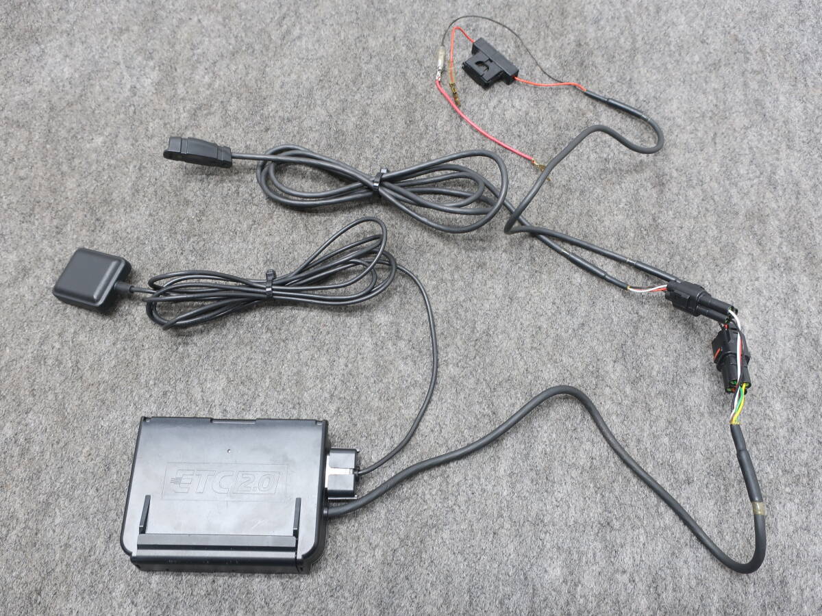 ETC2.0車載器 分離型モデル 配線一式 バイク用 セットアップ済み n71