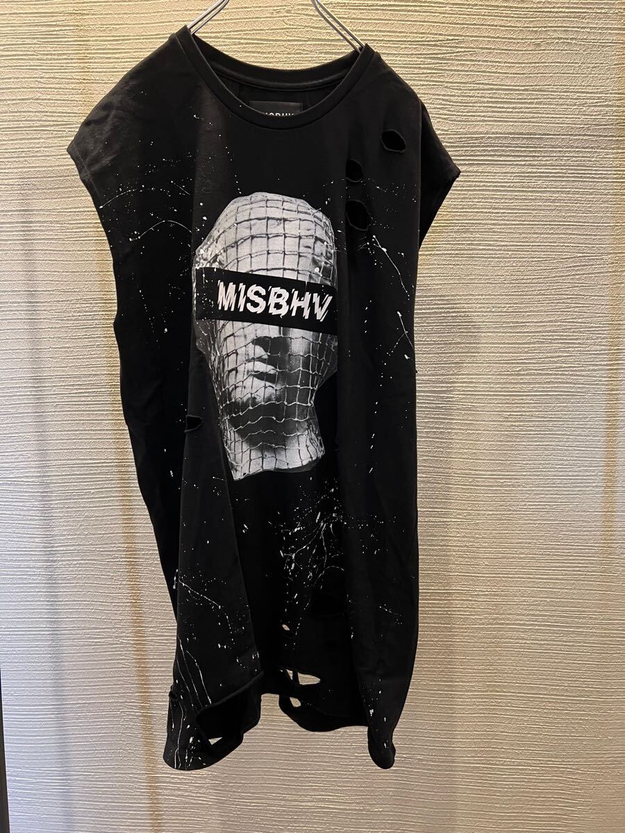 Yahoo!オークション - MISBHV ロゴプリント ノースリーブ タンクトップ