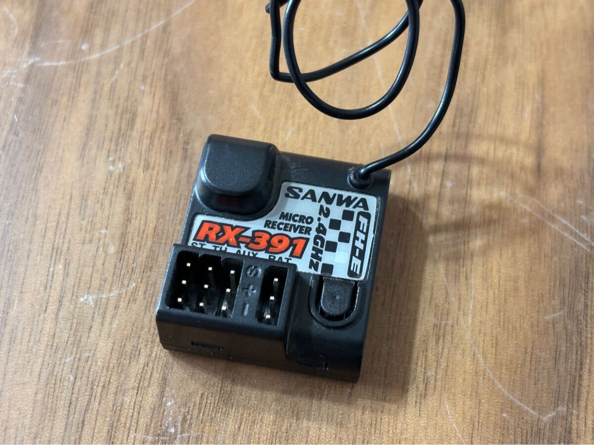 SANWAサンワ MX-6用 RX-391 受信機 2 4G RC 中古美品 送料込み 動作