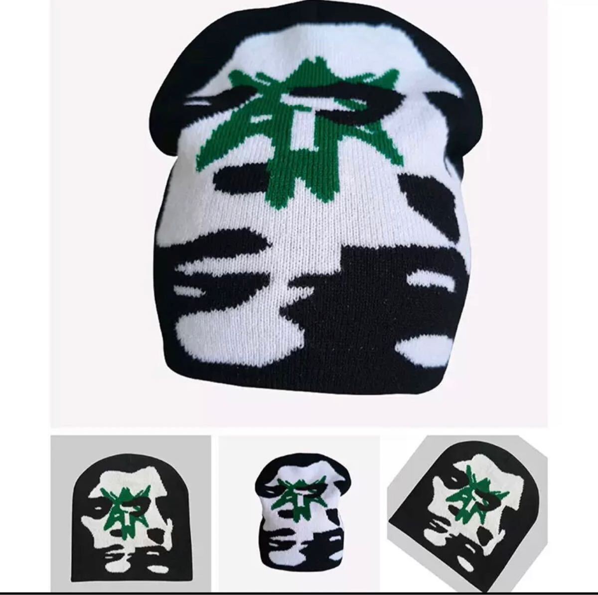 大特価】ニット帽 ビーニー supreme punkandyo supremeスターチーム