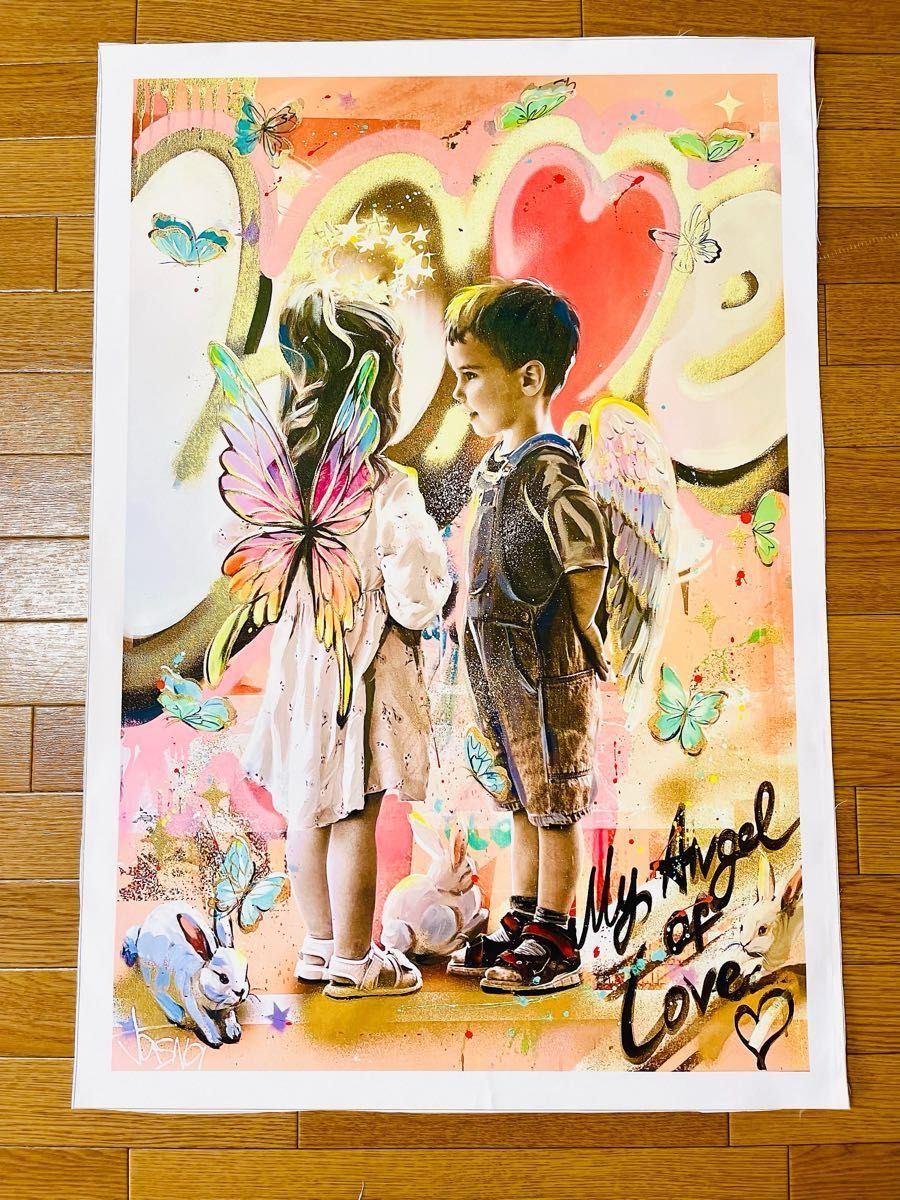 No 92 半額祭 キャンバスアート ブランドオマージュアート バンクシー