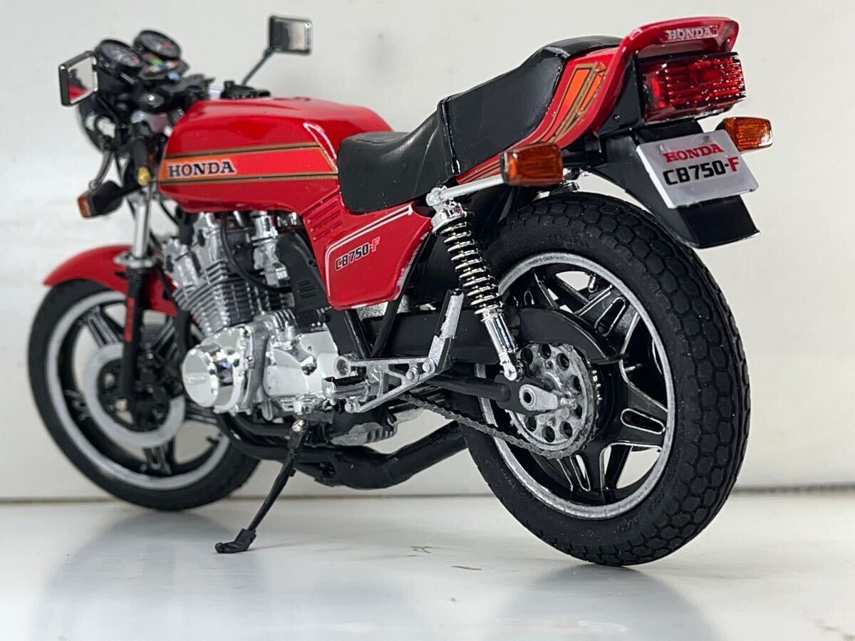 タミヤ1/12プラモデル CB750F 「巨摩郡仕様カスタム」 塗装