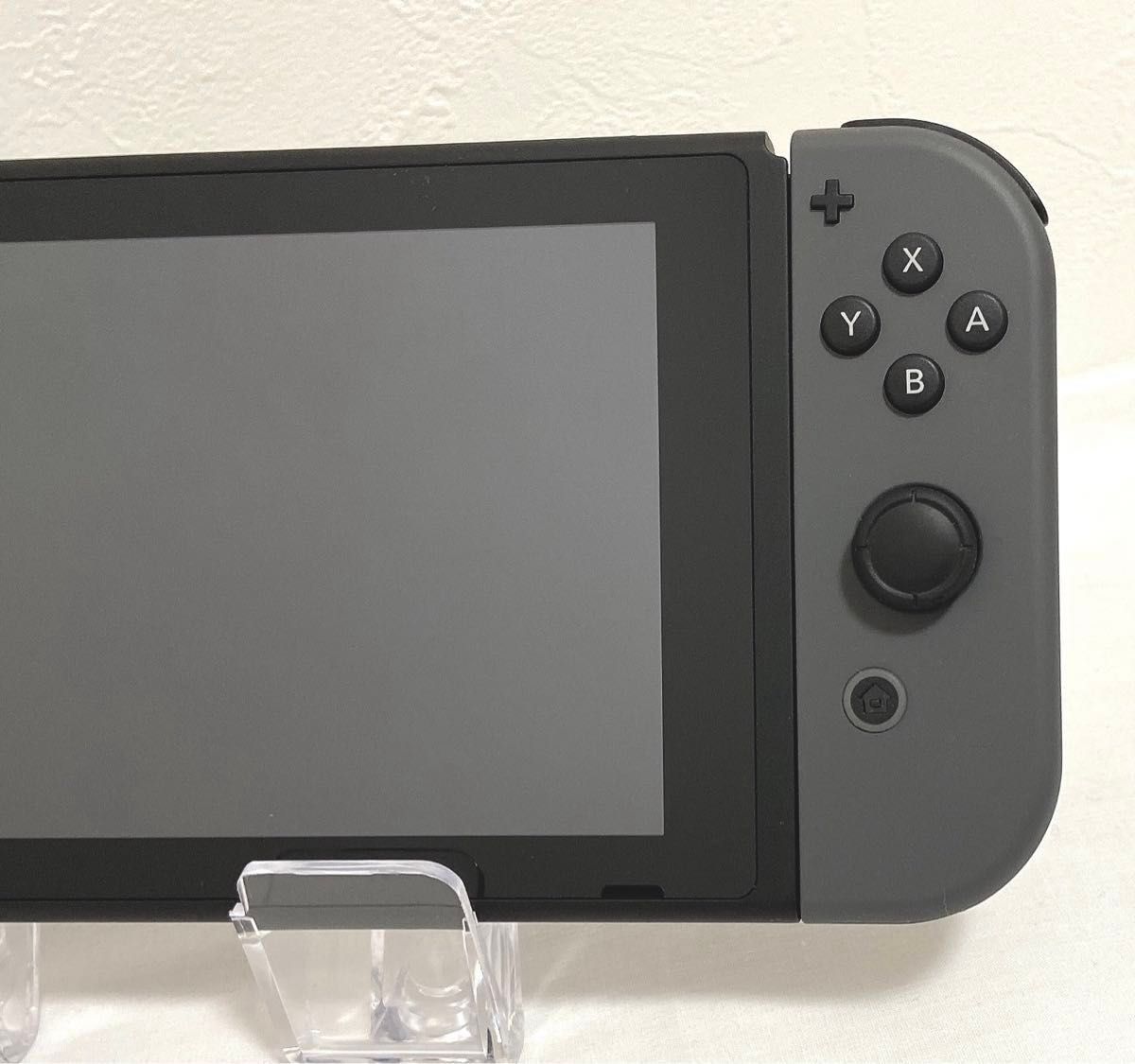 2019年製 新型 美品 Nintendo Switch 本体 付属品 グレー 初期化済