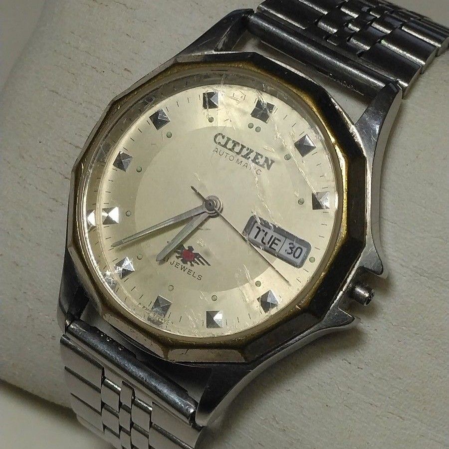 不動ジャンク品】CITIZEN シチズン イーグルセブン 4-R05491 Cal 8200A