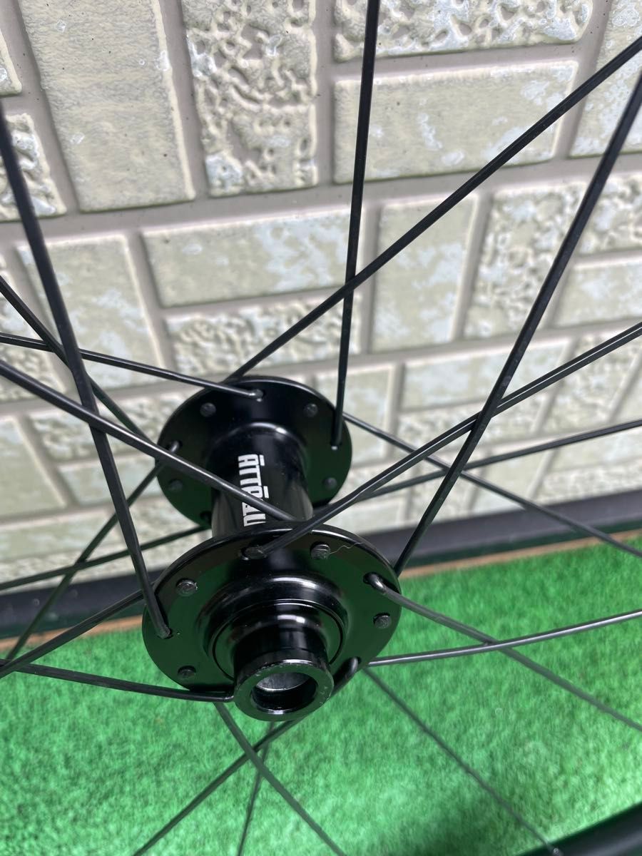 すめる】ATTAQUE 45MMカーボンクリンチャー ディスク ホイール すめる