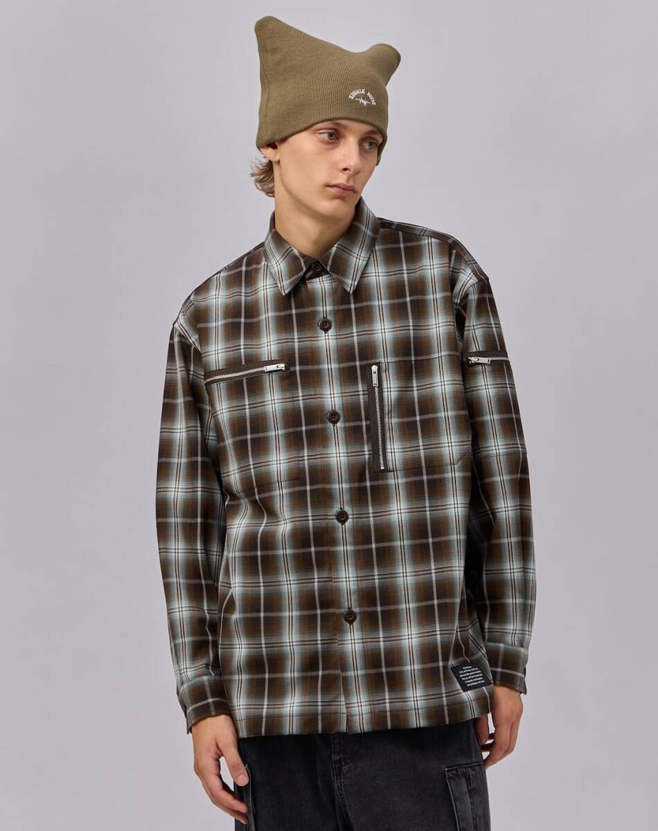 送料込み 新品 アンダーカバー UNDERCOVER GU コラボ チェックシャツ