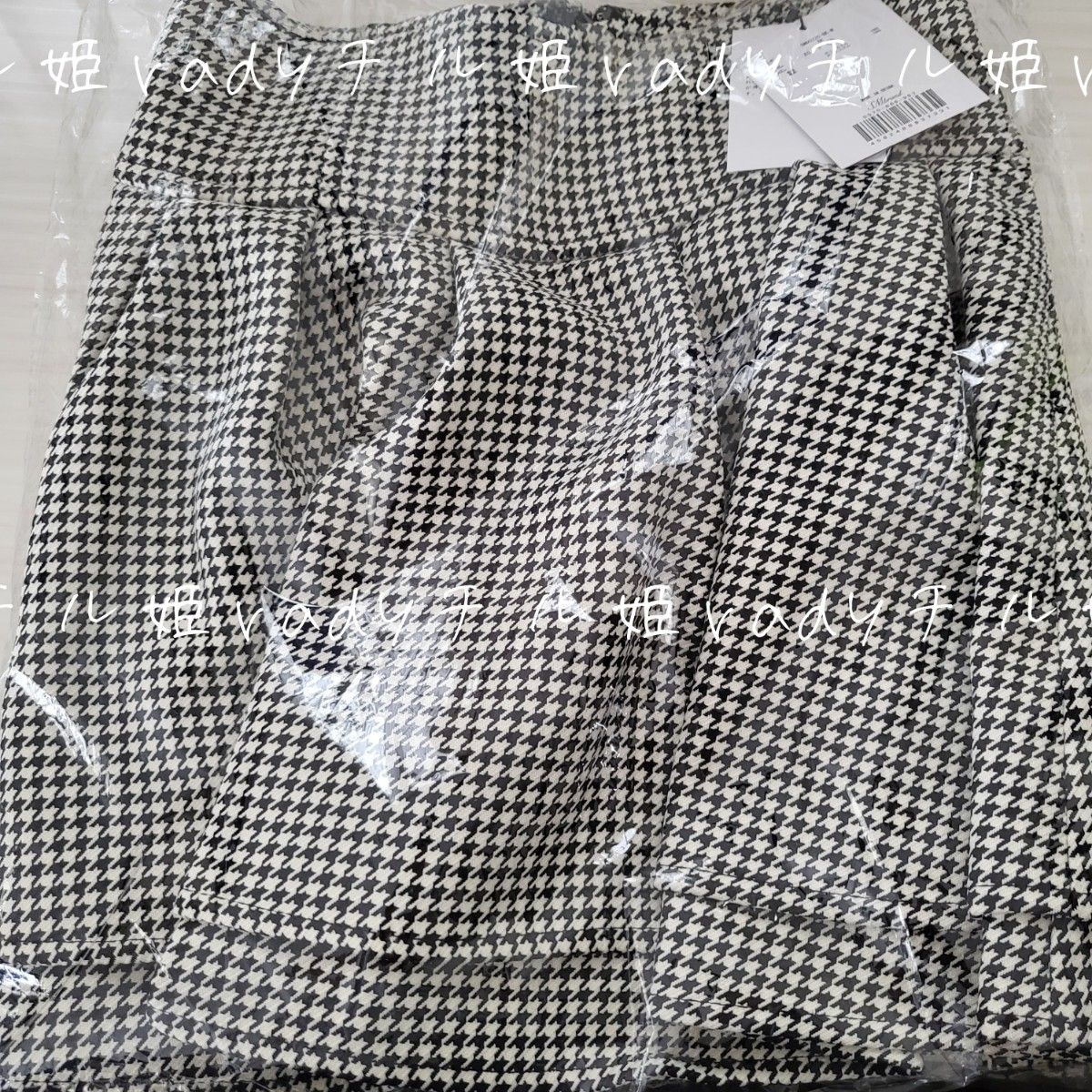 ミシェルマカロン 美脚 スカート 千鳥柄 Sサイズ｜Yahoo!フリマ（旧